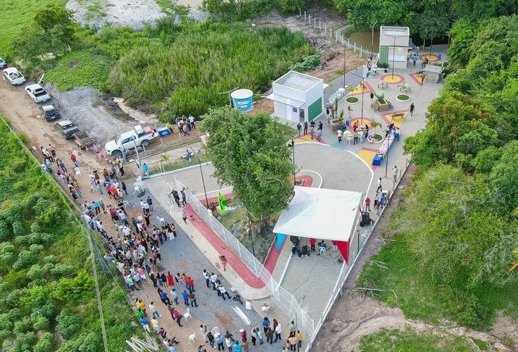 Prefeitura de Traipu inaugura praça e área de lazer da fonte do Sítio Palhaço