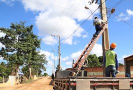 Mutirão de manutenção da iluminação pública chega a 38 comunidades da zona rural de Arapiraca