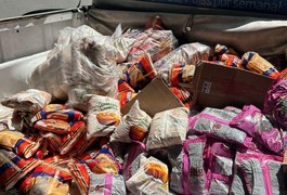 Vigilância Sanitária apreende 580 kg de produtos fora do prazo de validade no Jacintinho