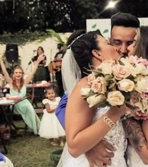 Conheça o trisal que viralizou após exibir live de casamento a três