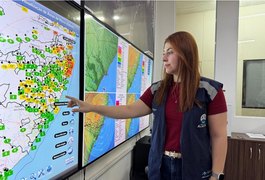 Feriado terá chuvas passageiras e variação de nuvens em Alagoas