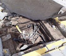 Mais de R$ 43 mil em cabos de cobre foram furtados na capital