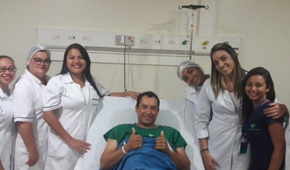 Oficial da PM de Alagoas doa medula óssea para paciente dos EUA