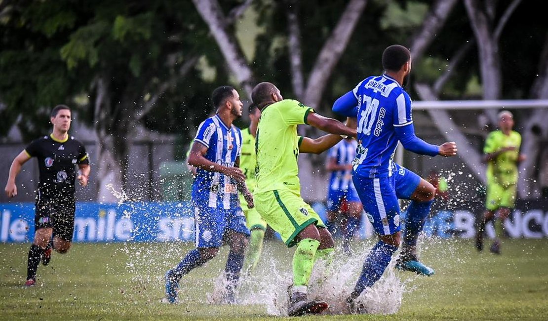 CSA vence o Murici e leva vantagem na disputa pelo 3º lugar do Campeonato Alagoano