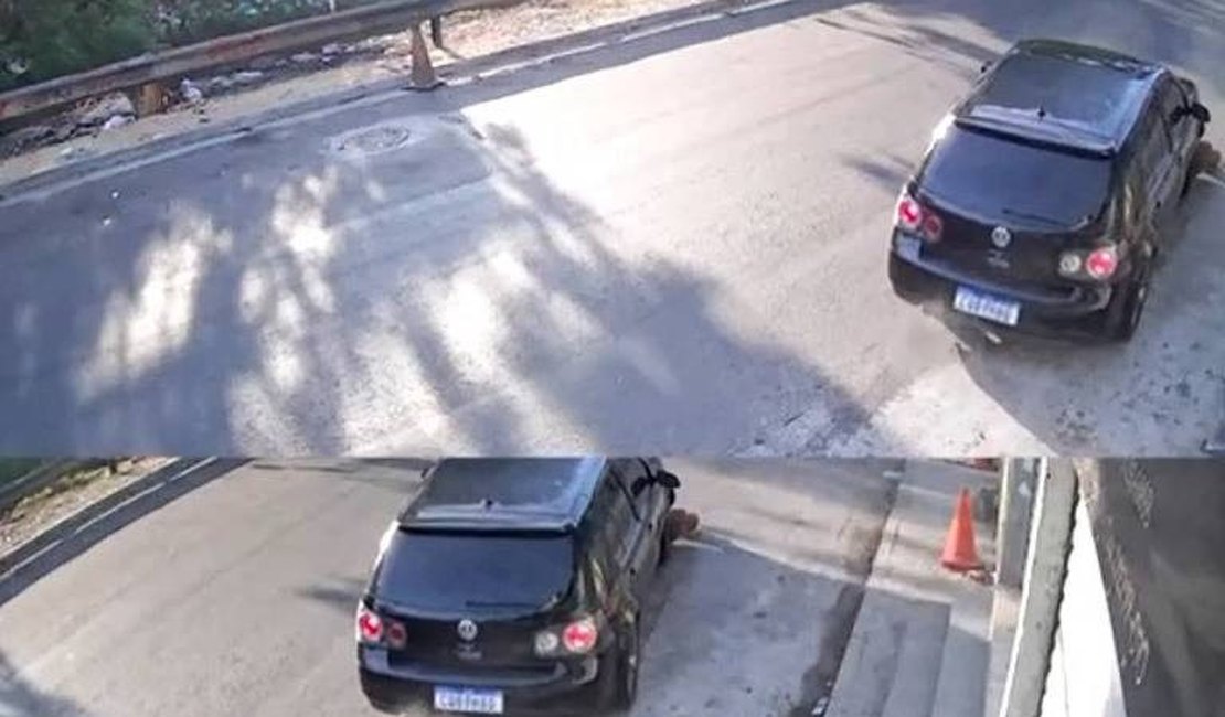 Mulher arrastada foi vítima de tentativa de feminicídio, diz delegado