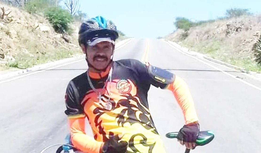 Ciclista morto em estrada vicinal de Arapiraca saiu de casa a noite para jogar futebol