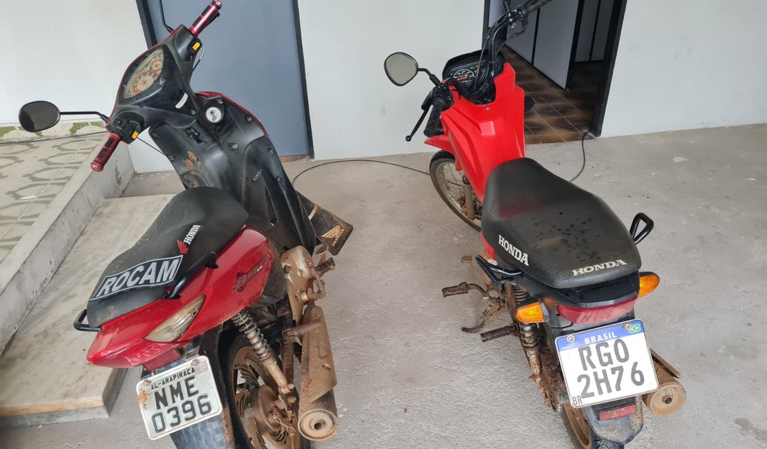 Dupla é presa ao ser flagrada com moto roubada em Arapiraca