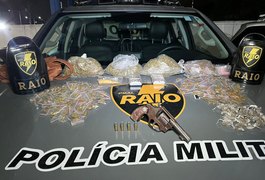 Companhia de Raio Prende Indivíduo por Tráfico de Drogas e Porte de Arma no Jacintinho