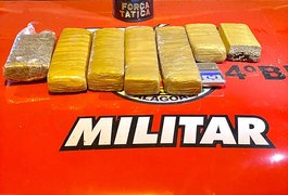 Mulheres são presas com 5kg de maconha na parte alta de Maceió