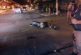 Motorista imprudente causa acidente no Parque Ceci Cunha em Arapiraca