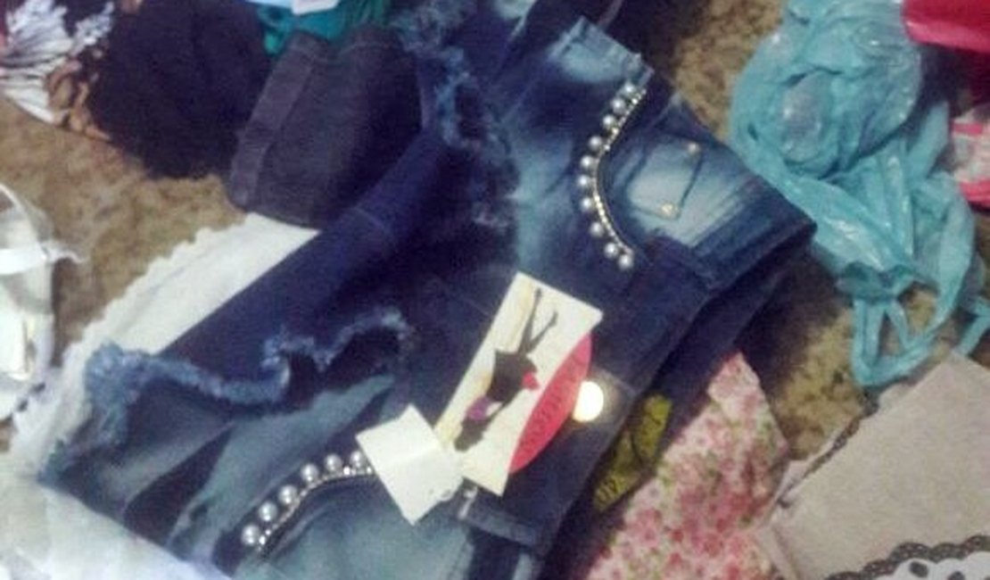 Irmãs são detidas após furtar 120 peças de roupas no Agreste