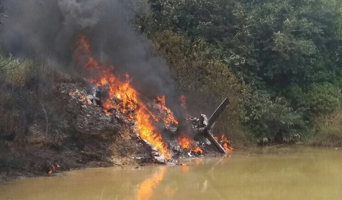 Três pessoas morrem em explosão de aeronave na região Norte do país