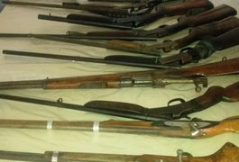 Operação apreende armas e prende nove suspeitos no Sertão de Alagoas
