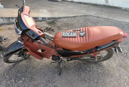 ROCAM do 3º BPM recupera motocicleta com registro de roubo no bairro Planalto