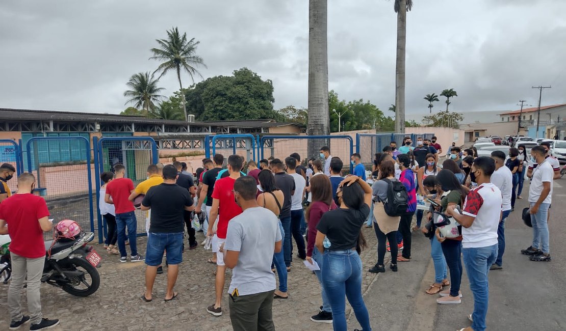 Candidatos do concurso da PM-AL iniciam provas em nove cidades