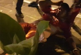 Vídeo mostra torcedor do CRB sendo espancado por membros de suposta torcida organizada