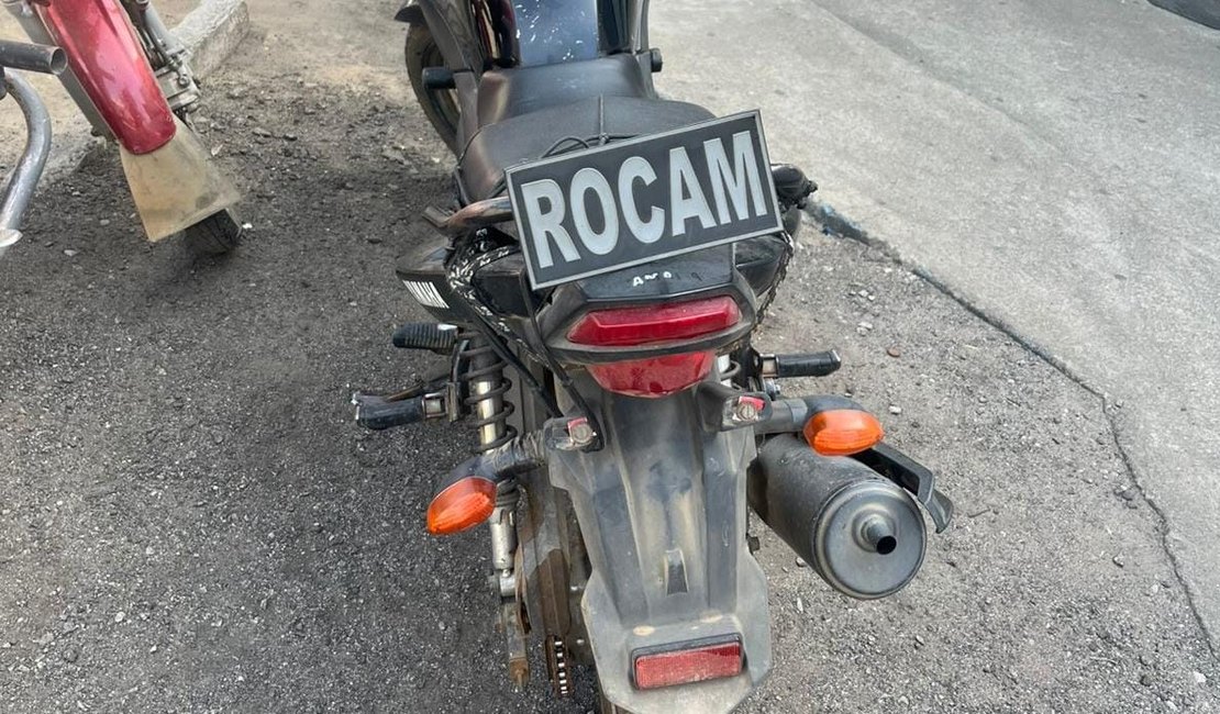 Polícia Militar recupera motocicleta com queixa de roubo em Arapiraca