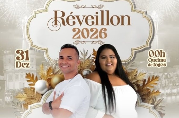 Réveillon 2026 em Penedo terá shows de Alex David e Elaine Nascimento na Praça 12 de Abril