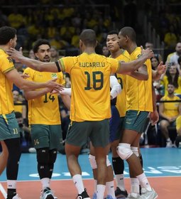 Brasil vence Venezuela e está no mundial de vôlei masculino