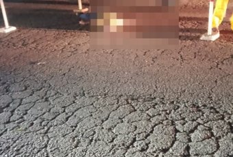 Colisão seguida de atropelamento deixa uma pessoa morta e outra ferida, na AL ﻿115 entre Arapiraca e Igaci