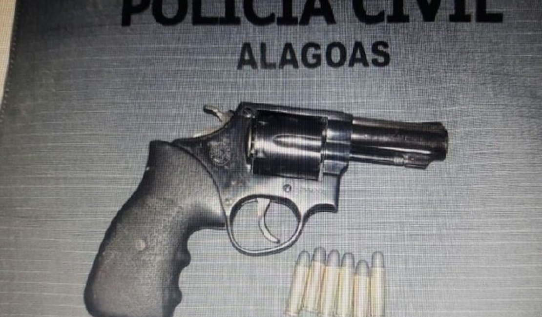 Polícia Civil apreende carro e arma utilizados em assalto a oficina, em Arapiraca
