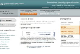 Sisu 2018: resultado é divulgado; listas de aprovados podem ser consultadas