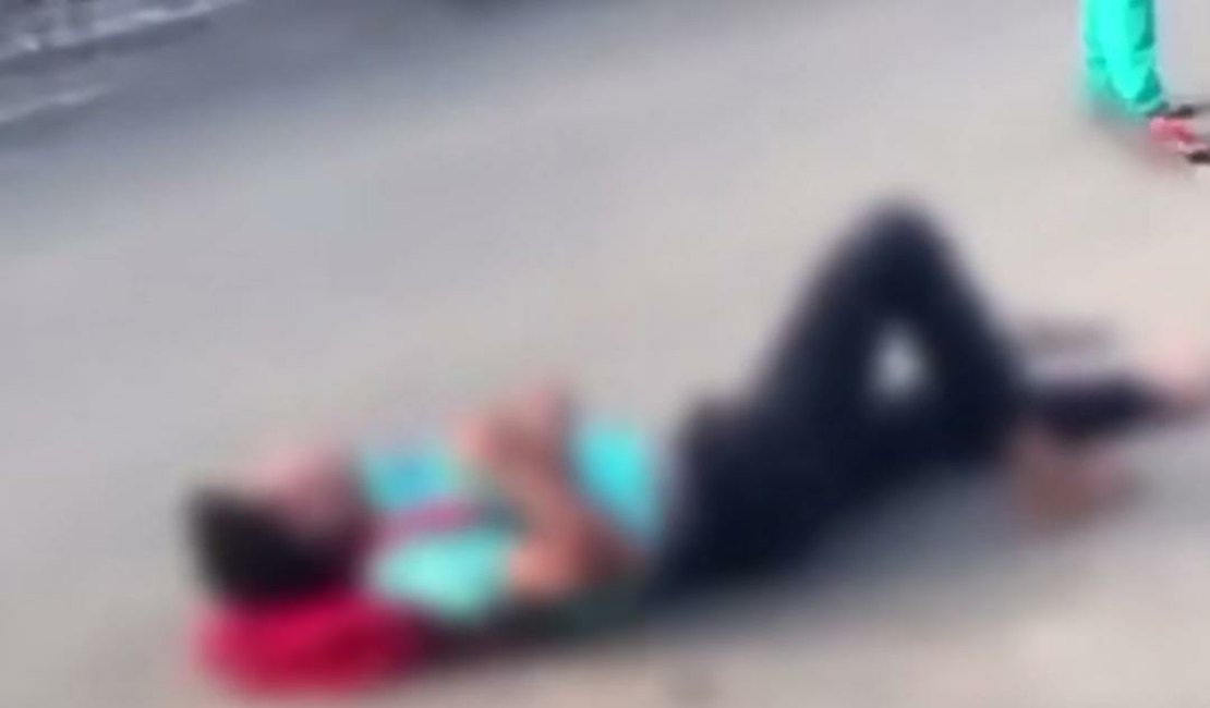 Batida envolvendo moto e carro deixa adolescente ferido em União dos Palmares