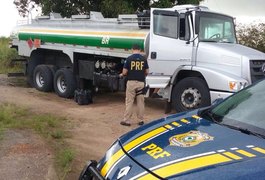 PRF flagra furto de combustíveis na BR 101, em Alagoas