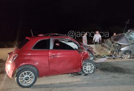 Grave acidente de carro deixa homem morto entre Arapiraca e São Sebastião