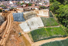 Prefeitura de Maceió investe mais de R$ 26 milhões em obras de contenção de encostas por toda capital