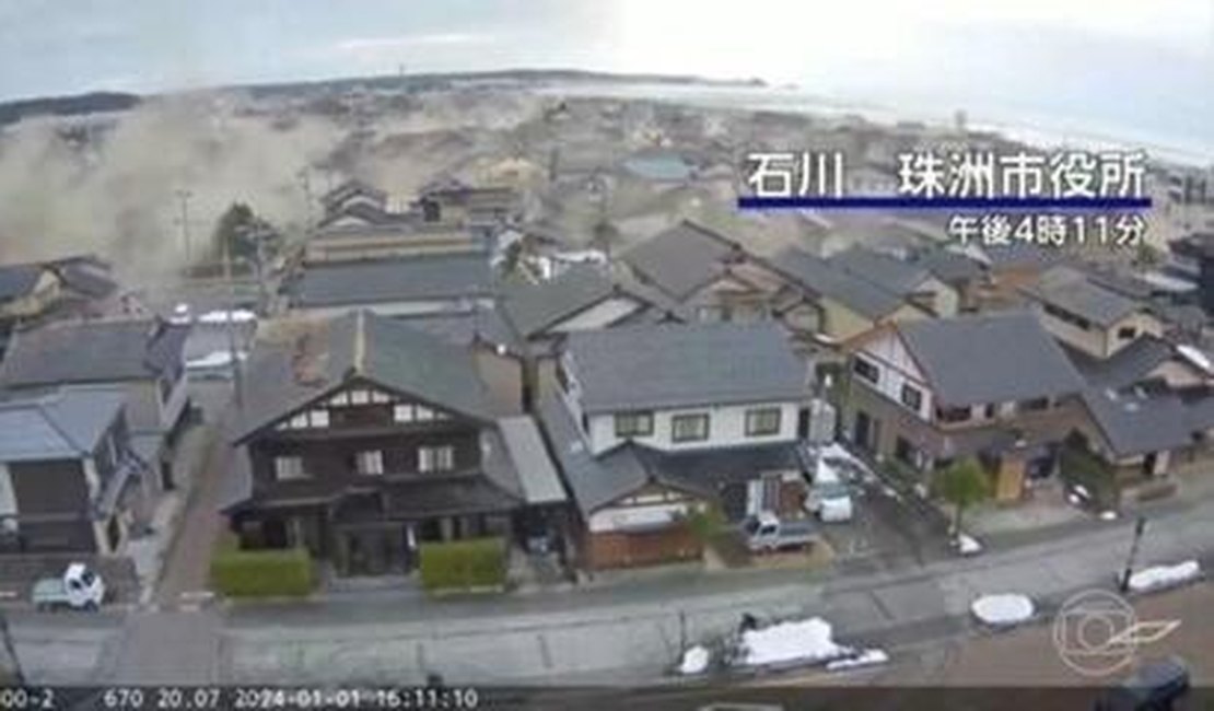 Alerta de tsunami é emitido após terremoto no sudoeste do Japão