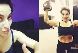 Confira o antes e o depois de Simone Gutierrez, 40 Kg mais magra