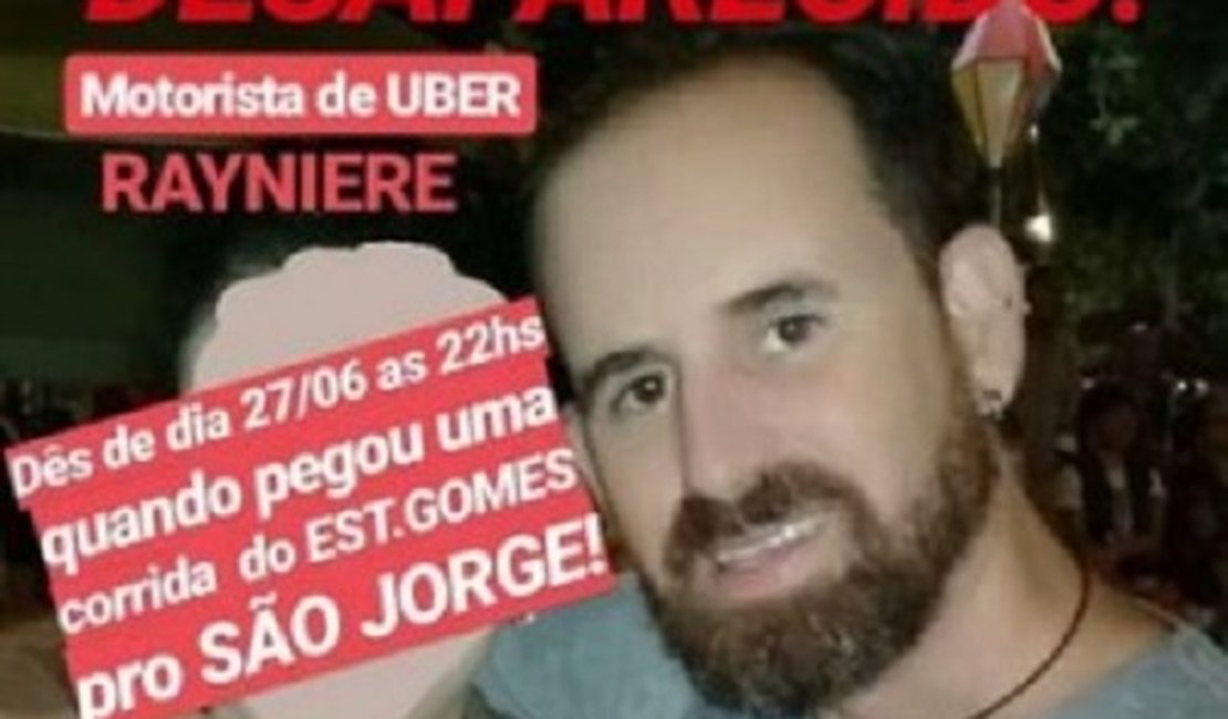 Veículo de motorista por aplicativo é localizado por amigo, mas rapaz segue desaparecido