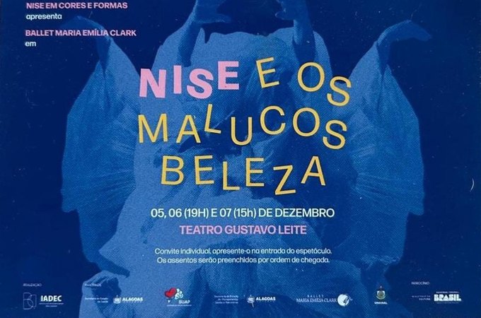 Apresentação de ballet encerra programação comemorativa dos 120 anos de Nise da Silveira