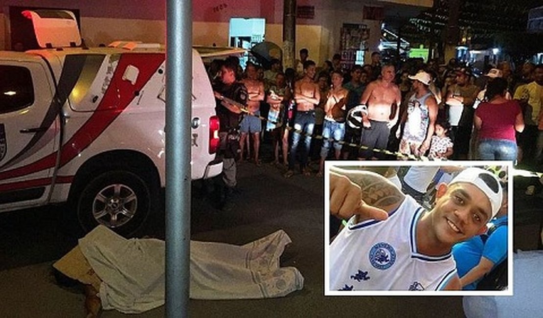 Presidente de torcida organizada é executado em Maceió