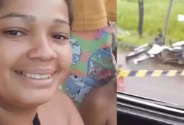 Mulher morre ao ter moto atingida por carro, em União dos Palmares