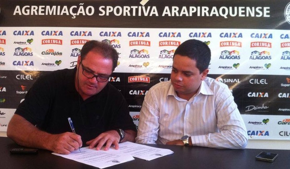 Direção do ASA assina contrato de Vica, e renova com Didira e Alex