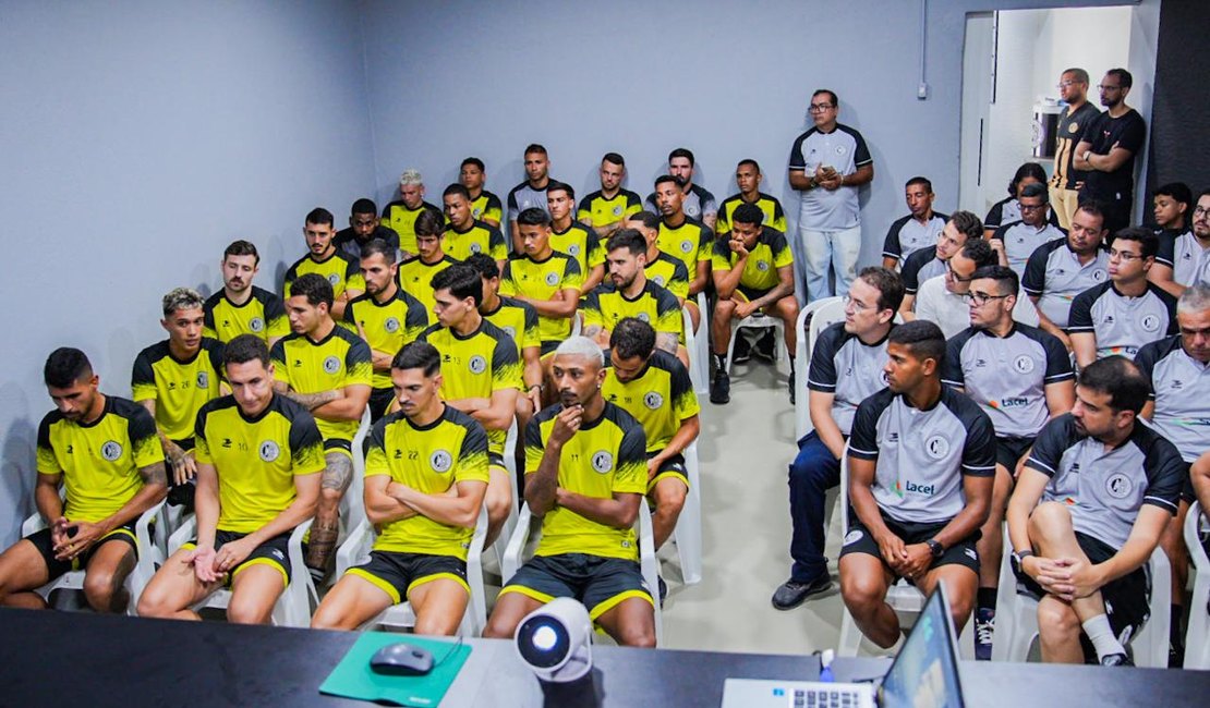 Apresentação interna do ASA fortalece interação entre comissão técnica e novo elenco do Gigante