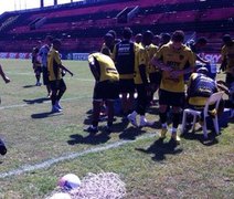 Últimos preparativos do Sport-PE antes da viagem para Arapiraca