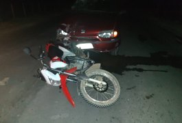 Motociclista é atingido por carro e morre na AL-115, em Arapiraca; amigo fica ferido