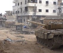 Vídeo gravado com GoPro mostra ação de tanques em combates na Síria