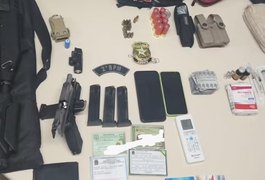 Motorista que atropelou e matou ciclista em Pilar é preso com espingarda, pistola e 80 munições