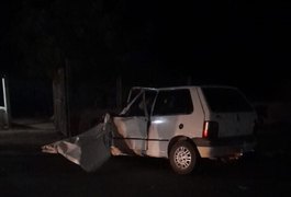 Motociclistas que faziam racha na AL-220 e motorista de carro morrem em batida frontal no Sertão