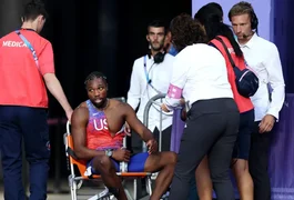 Noah Lyles ganha bronze no atletismo após testar positivo para Covid-19