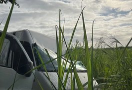 Colisão entre vans deixa motorista ferido na BR-316 entre Satuba e Pilar