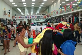 Carnaval aumenta a expectativa de vendas no comércio de Arapiraca