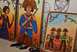Polícia Civil recupera obras de arte roubadas de artista plástica, em Alagoas