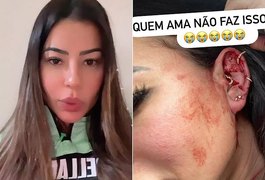 Influenciadora amiga de Carlinhos Maia revela agressões do namorado na internet: 'Monstro'