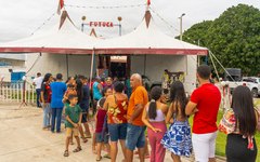 Jarbinhas Barros em ação social em Lagoa da Canoa