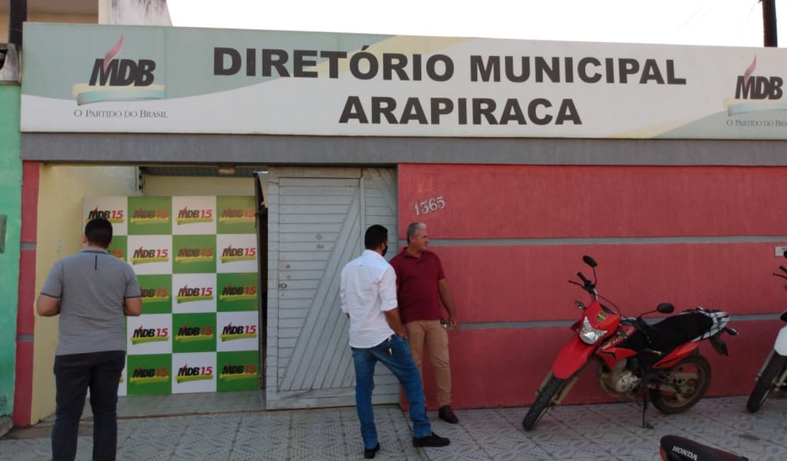 Sem acordo, MBD cancela convenção que lançou Luciano Barbosa e Rute Pereira à Prefeitura de Arapiraca